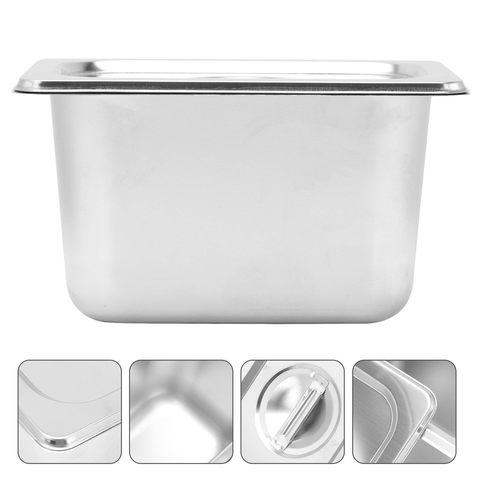 Food Storage Stainless Steel Containers - 1 ensemble de récipient alimentaire en