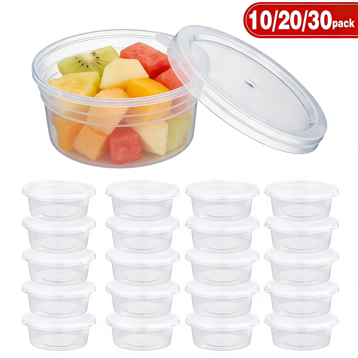 Food Storage Unit - Lot de 10/20/30 petits contenants à