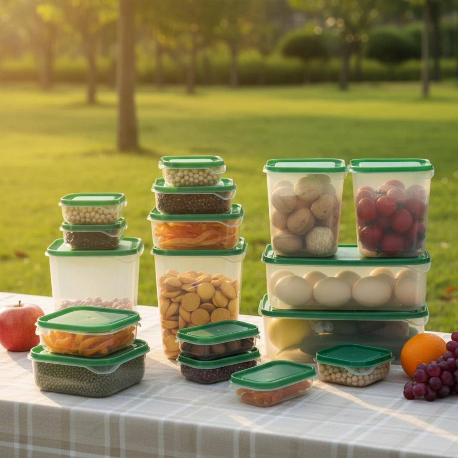 Ensemble de 17 boîtes de range - Food Storage Containers Plastic Box avis et prix