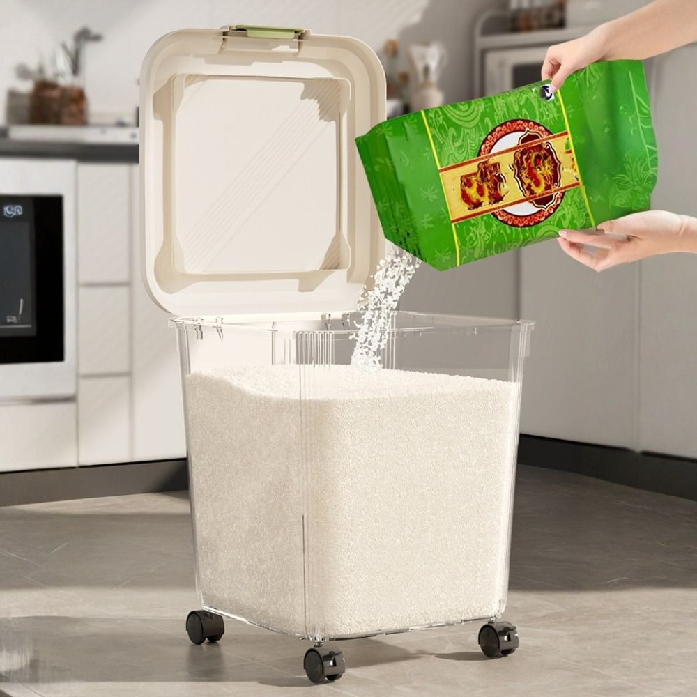 Boîte de rangement pour riz an - Food Storage Containers Plastic Box avis et prix