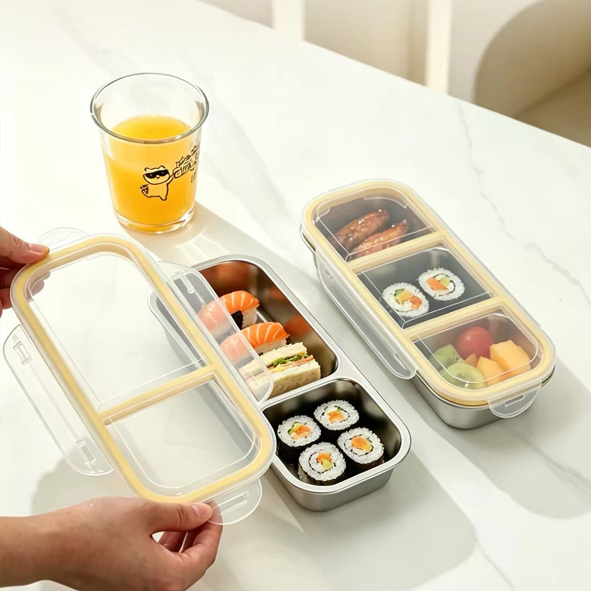 Conteneur de stockage alimenta - Food Storage Stainless Steel Containers avis et prix