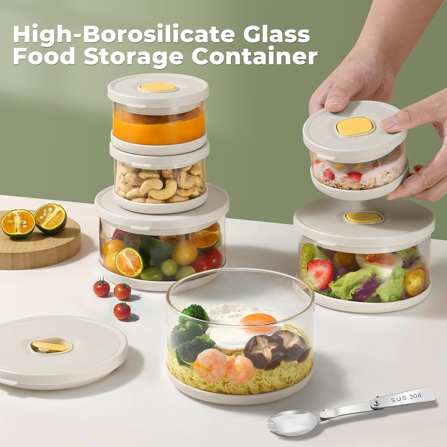 Ensemble de tupperware en verr - Food Storage Containers Tupperware avis et prix