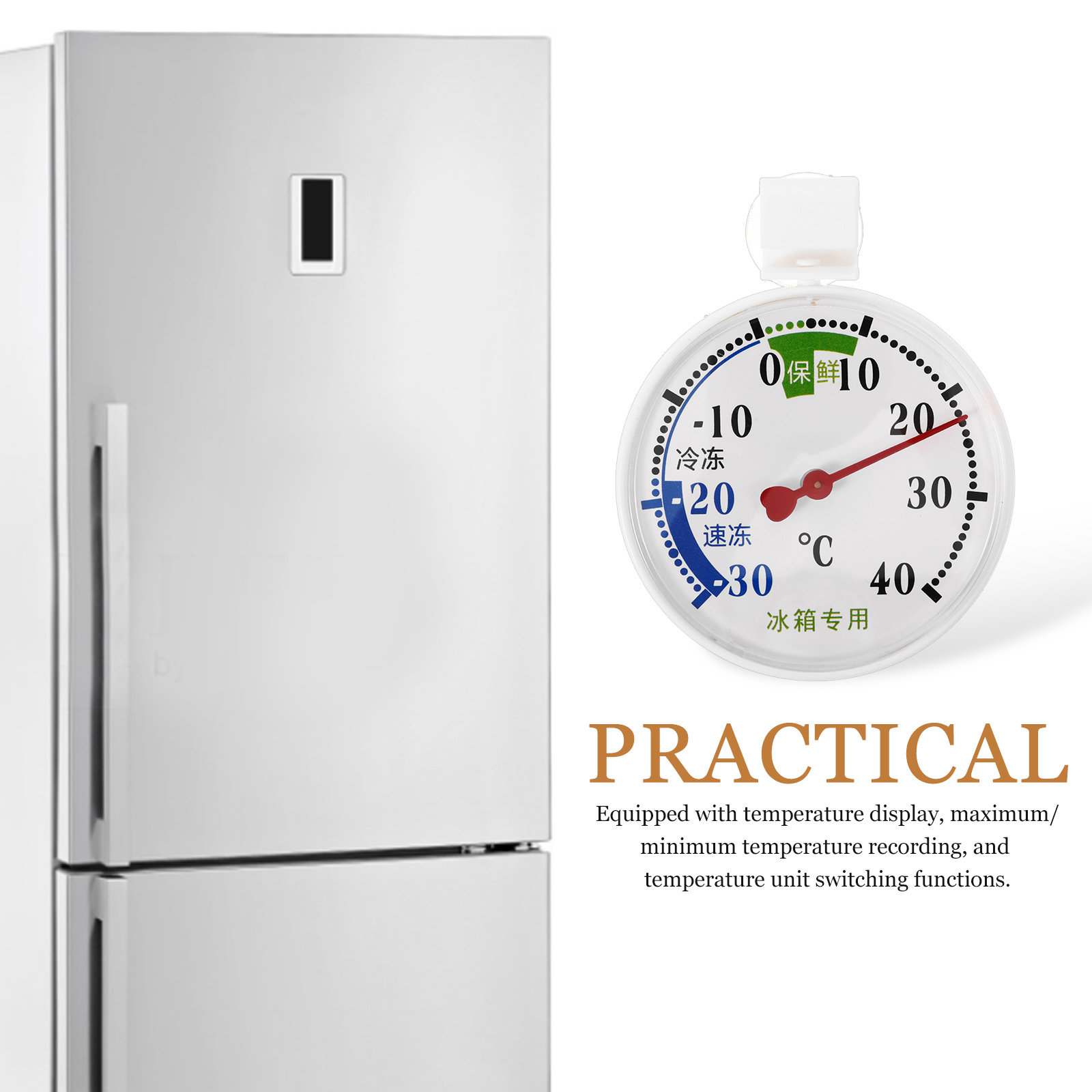 Thermomètre pour réfrigérateur - Food Storage Freezer avis et prix