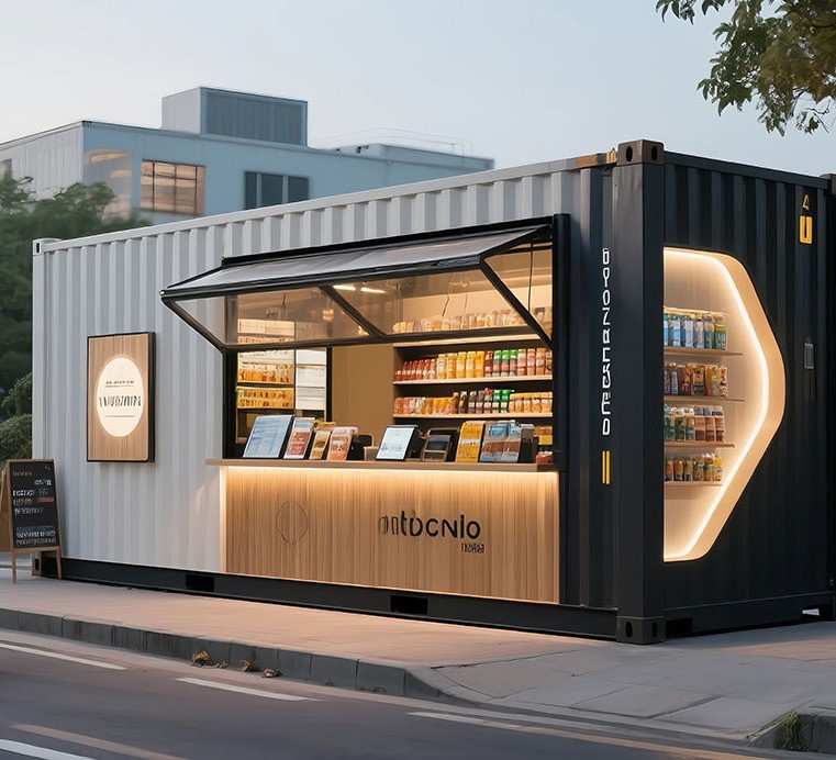 Kiosque à café préfabriqué en  - Food Storage Unit avis et prix