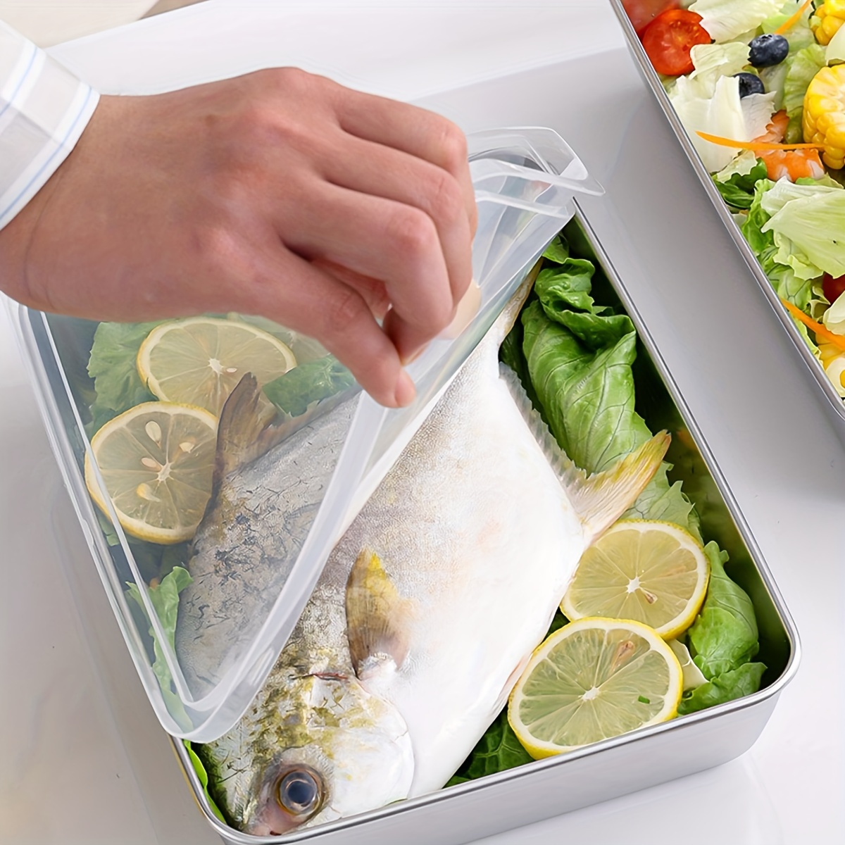 1-3 pièces de contenants de st - Food Storage Stainless Steel Containers avis et prix