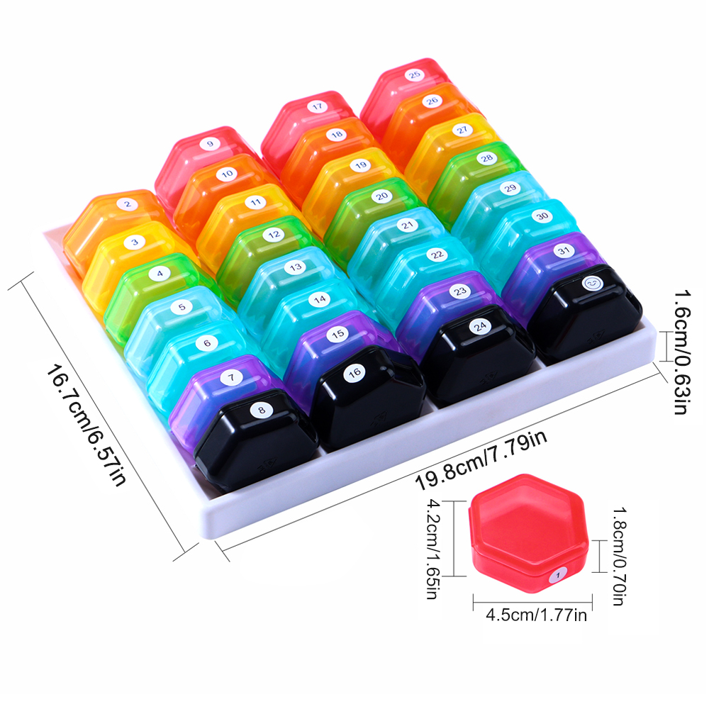 Boîte de rangement mensuelle p - Food Storage Containers Plastic Box avis et prix