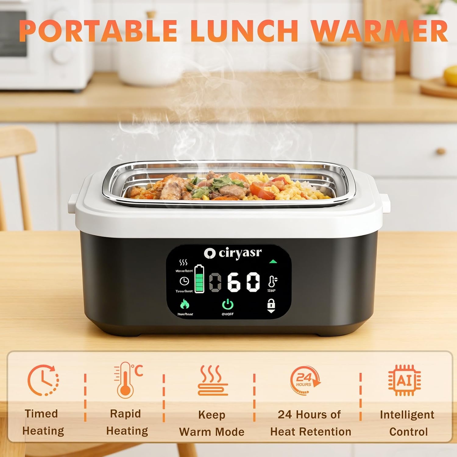 Boîte à lunch électrique puiss - Food Storage Hiking avis et prix
