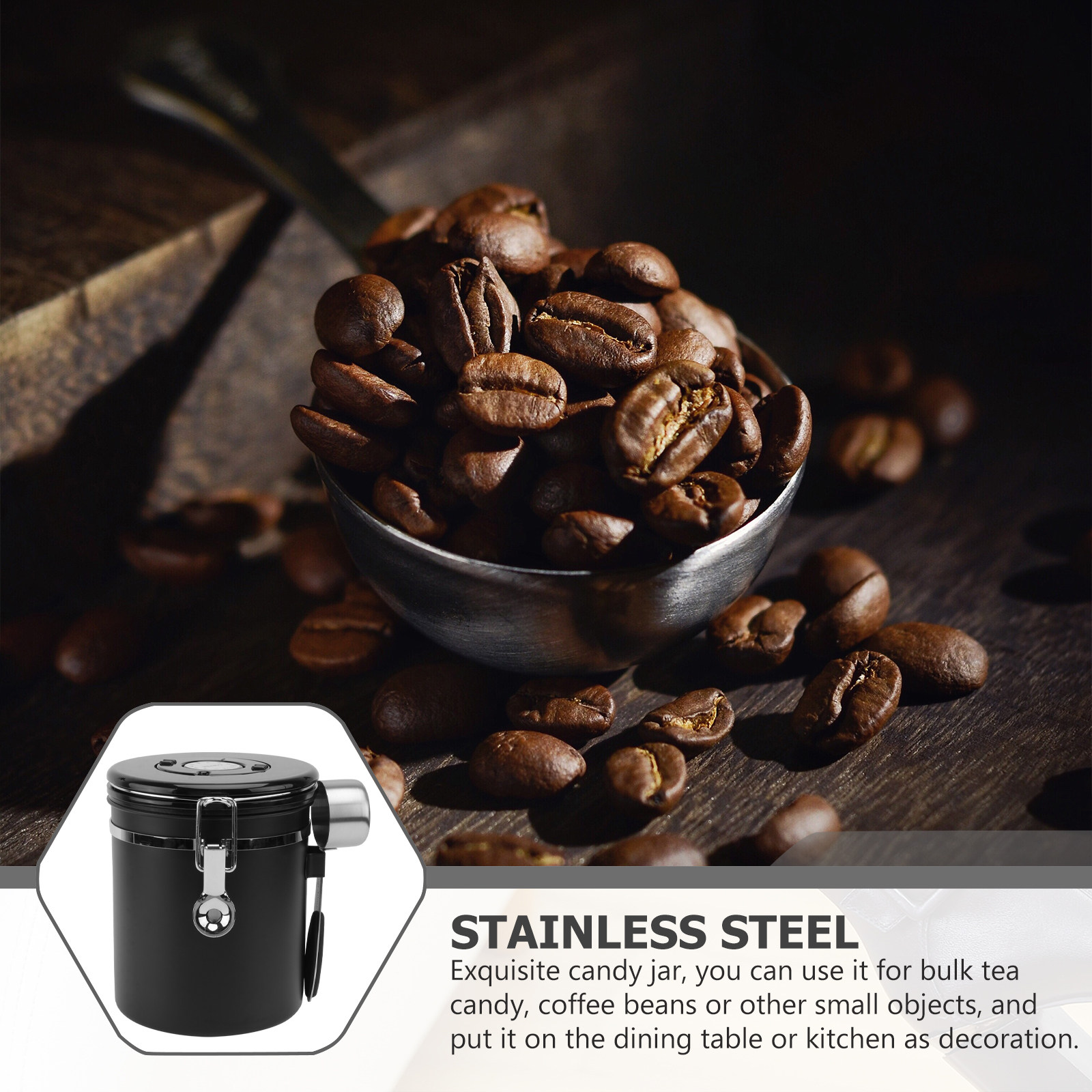 1 pièce, récipient de stockage - Food Storage Stainless Steel Containers avis et prix