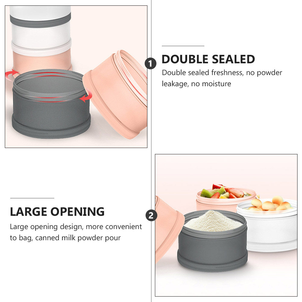 2 boîtes pour lait en poudre,  - Food Storage For Baby avis et prix