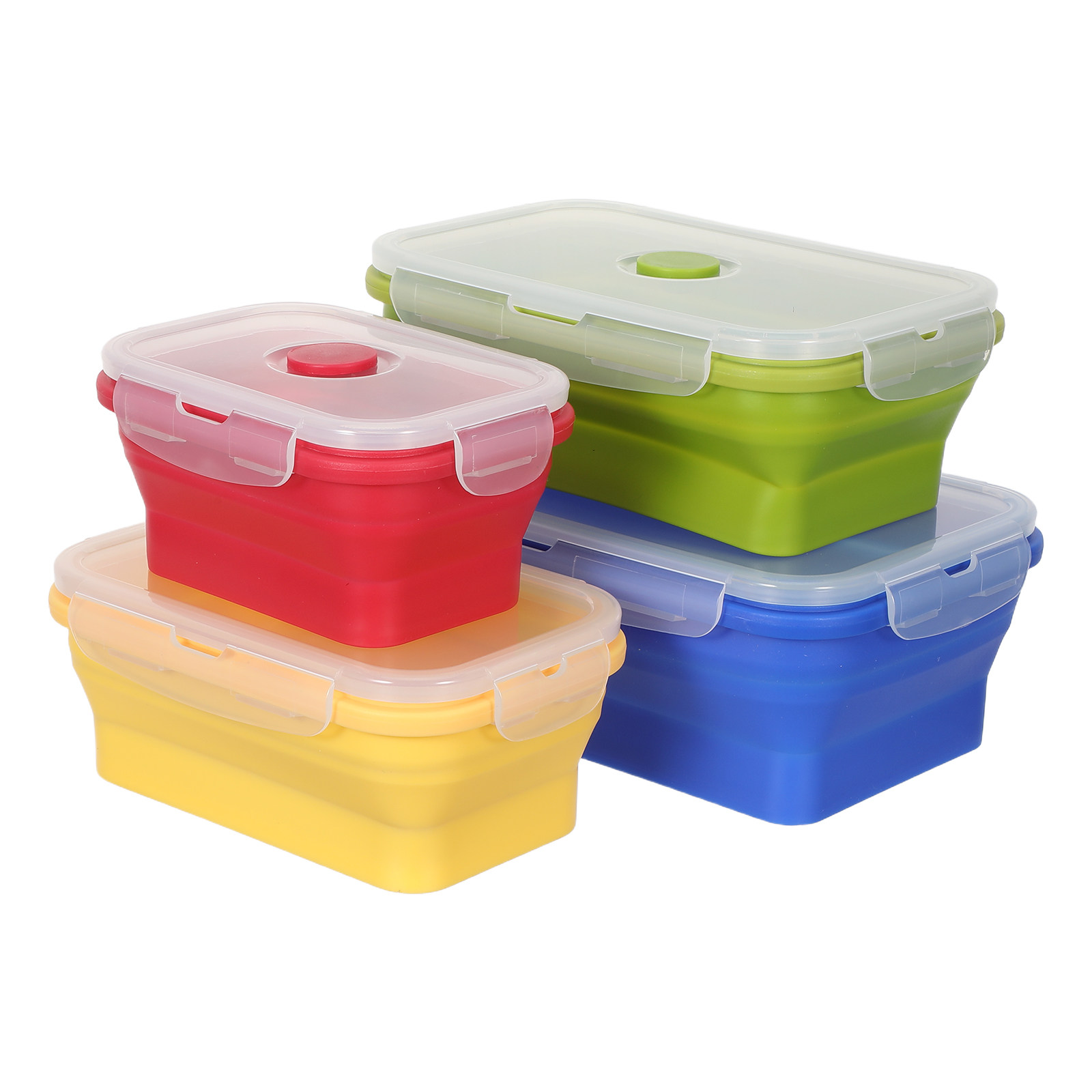 4 boîtes à lunch pliables en s - Food Storage Containers Plastic Box avis et prix