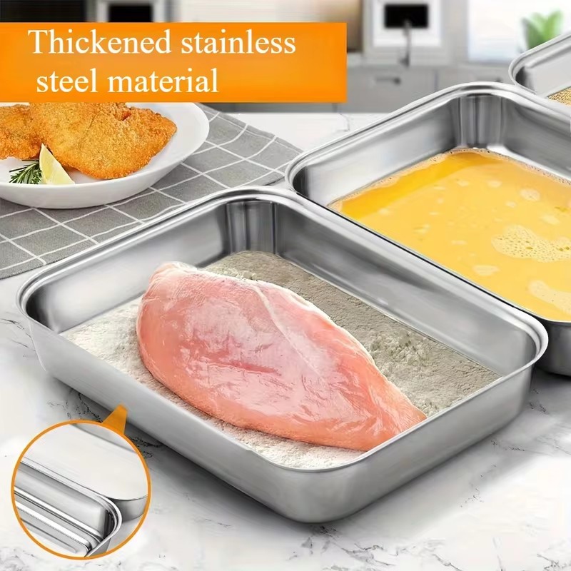 Ensemble de 3 récipients de co - Food Storage Stainless Steel Containers avis et prix