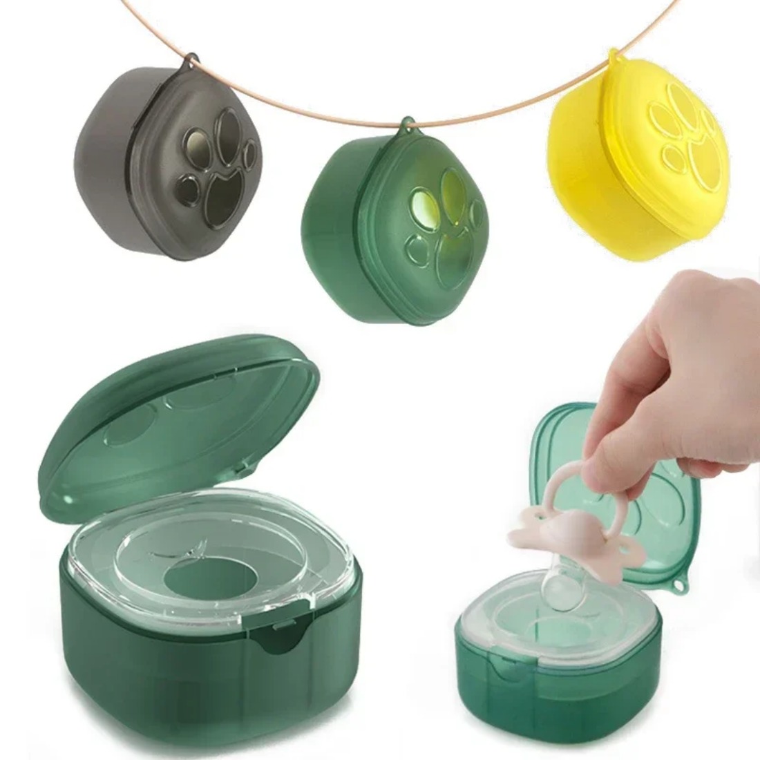 Boîte à sucette en Silicone de - Food Storage For Baby avis et prix