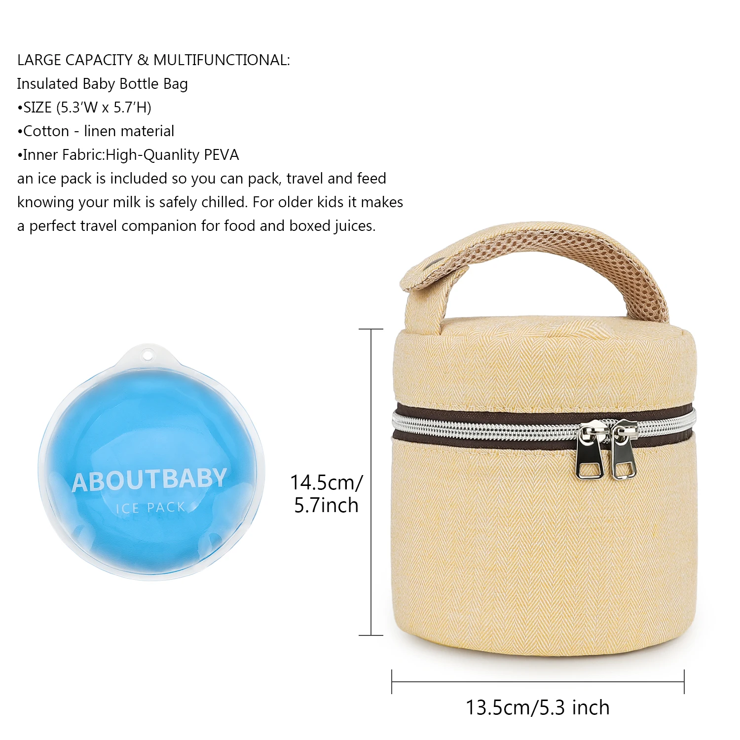 Sac à biberons imperméable à t - Food Storage For Baby avis et prix